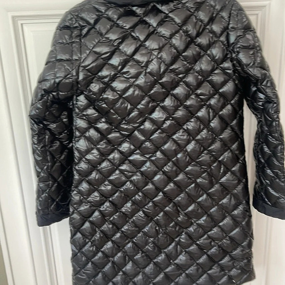 Moncler BAIEL Black Women Quilted Coat Jacket  Small made in Italy - with flaws - Picture 10 of 17